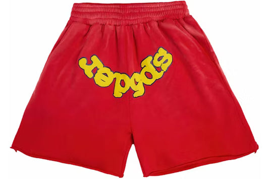 Sp5der OG Logo Sweatshort - Red